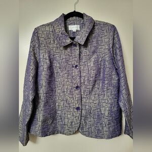 Retro Y2K Erin London Duochrome Blazer